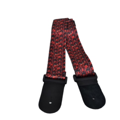 AİRMAN A132 GİTAR ASKISI RED ANARCHY