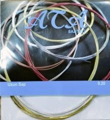 ATA UZUN SAP BAĞLAMA TELİ 0.20 TAKIM SARI ÇELİK