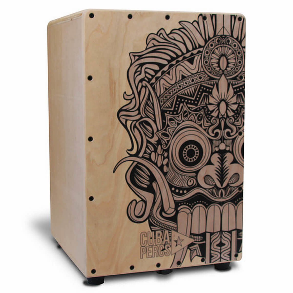 CPC301 KURU KAFA DESENLİ CUBA PERS CAJON