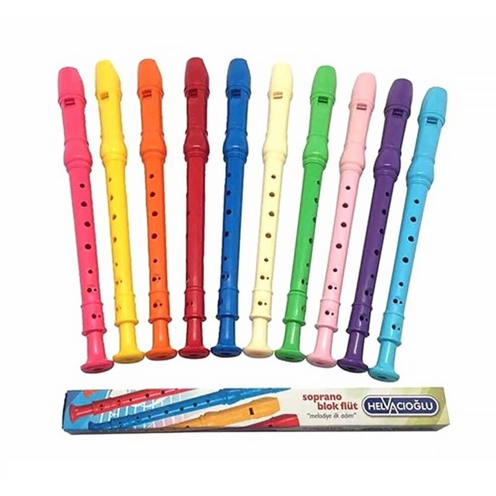 HELVACIOĞLU SOPRANO BLOK FLÜT NET VE YÜKSEK SES KALİTELİ