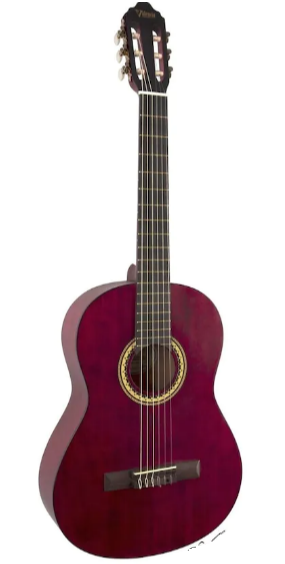 VALENCİA VC204TWR KLASİK GİTAR ŞARAP KIRMIZISI MAT