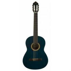 VALENCİA VC204TBU KLASİK GİTAR TRANSPARAN MAVİ