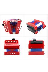 HONER B0703-RD 8 BAS ÇOCUK AKORDİYON KIRMIZI