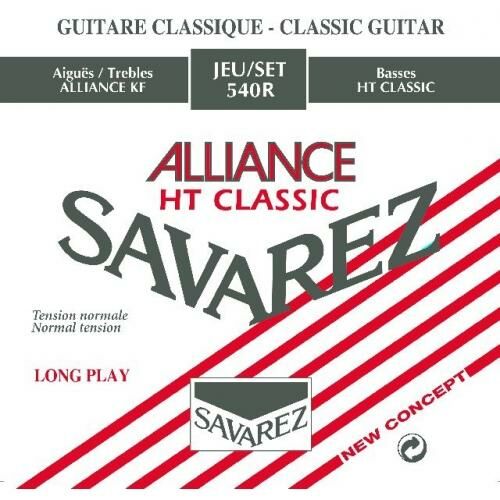 SAVAREZ 540R ALLİANCE NORMAL TENSİON CLASSİC ROUGE KLASİK GİTAR TELİ