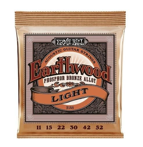 ERNİE BALL P02148 SUPER SLİNKY BRONZE 11-52 AKUSTİK GİTAR TELİ