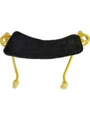 MANUEL RAYMOND VBSR44BK 3/4 VE 4/4 KEMAN YASTIK YASTIĞI SİYAH METAL