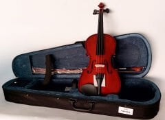 KNG PJB-1002 Başlangıç Kemanı 4/4 Kutulu Abanoz Klavye