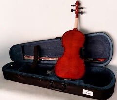 KNG PJB-1002 Başlangıç Kemanı 4/4 Kutulu Abanoz Klavye