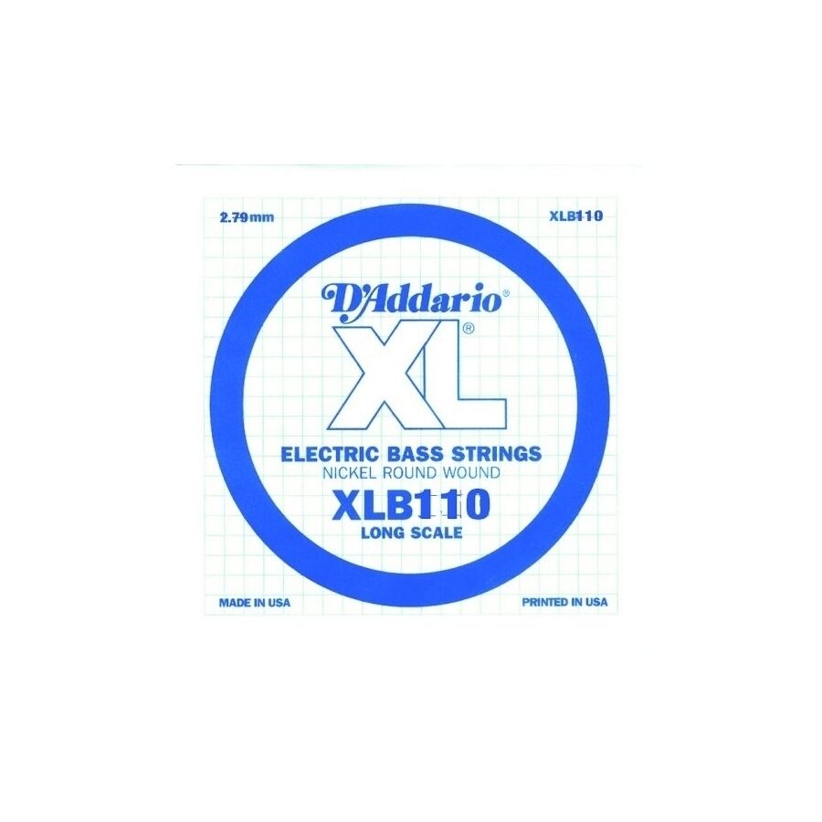 DADDARİO XLB110 NİCKEL ROUND BAS GİTAR TEK TEL Mİ