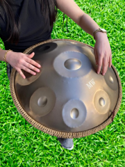HANG DRUM HP-S09GD İTHAL HANDPAN 9 TONLU STANDLI GOLD