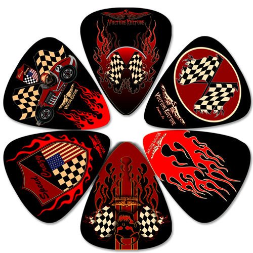 PERRİS LP-VK6 VULTURE KULTURE GİTAR PENA SETİ 6 ADET