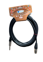 İMECE MMC5XP BK MİKROFON KABLOSU ÇİVİ 5 METRE SİYAH