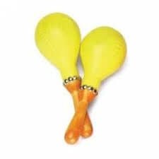 MİTELLO PM-39YL TAHTA SAPLI PLASTIK SARI MARAKAS