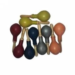 MİTELLO PM-39RD TAHTA SAPLI PLASTİK KIRMIZI MARAKAS