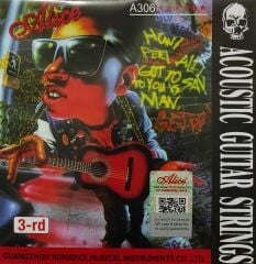 ALİCE A306XL-3 AKUSTİK GİTAR TELİ 3 NO SOL