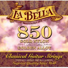 LA BELLA 850 KLASİK GİTAR TELİ GOLD NYLON