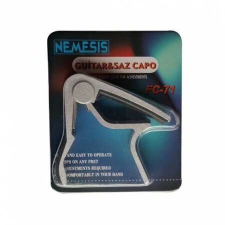 NEMESİS FC-71S GİTAR KAPOSU GÜMÜŞ