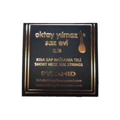 OKTAY YILMAZ SAZ EVİ PYRAMİD 0.18 KISA SAP BAĞLAMA TELİ