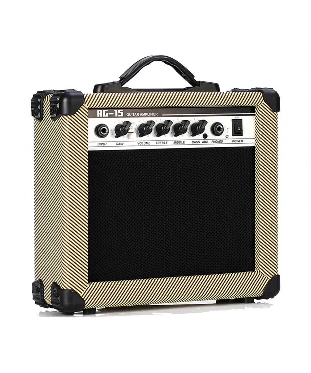 AG-15 D-SOUND ÇİFT GİRİŞ ENSTRUMAN AMFİSİ 15 WATT