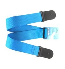 CAPELLA CP101BL GİTAR ASKISI MAVİ DERİ BAŞLIKLI