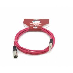 İMECE MAC3PXM RD AUDİO MONO ERKEK KABLO 3 METRE KIRMIZI