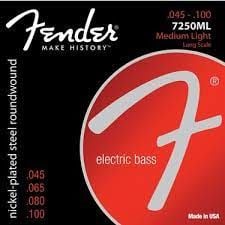 FENDER 7250ML BAS GİTAR TELİ MEDİUM LİGHT 045-100