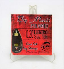 BY MUTİ MT-20 ELEKTRO BAĞLAMA TELİ TAKIM HALKALI