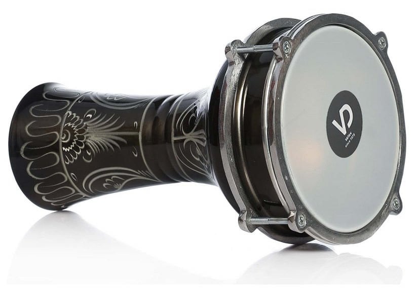 VATAN 112 SİYAH ERZİNCAN İŞLEMELİ ALÜMİNYUM DARBUKA