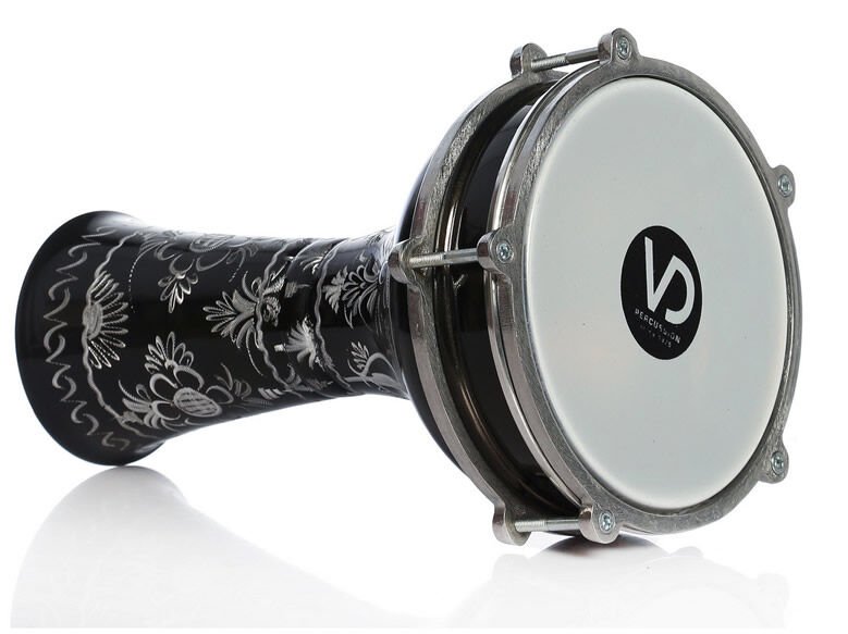 VATAN 113 SİYAH ERZİNCAN İŞLEMELİ 3 NO ALÜMİNYUM DARBUKA