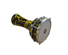 VATAN 142 SARI 2 NO ALÜMİNYUM ÇATLAK BOYALI DARBUKA