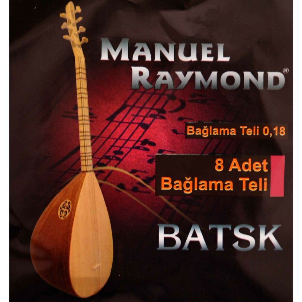 MANUEL RAYMOND BATSK KISA SAP BAĞLAMA TELİ 0.18