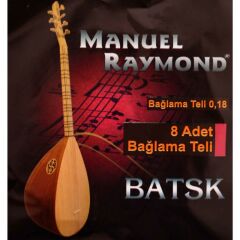 MANUEL RAYMOND BATSK KISA SAP BAĞLAMA TELİ 0.18