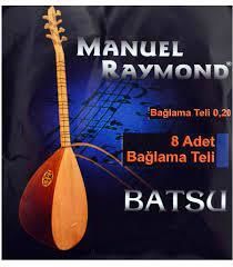 MANUEL RAYMOND BATSU UZUN SAP BAĞLAMA TELİ  0.20