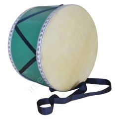 ACD-30HH-GR ÇOCUK DAVULU YEŞİL HAYVAN DERİLİ 30 CM + TOKMAK ÇUBUK HEDİYE