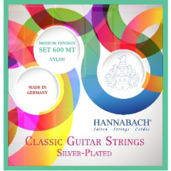 HANNABACH 600MT KLASİK GİTAR TELİ MEDİUM TENSİON