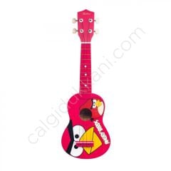 BOLERO BU21-AB UKULELE RENKLİ ANGRY BİRDS PEMBE
