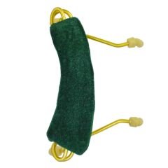 VBSR1214GR 1/2 ve 1/4 Keman Yastık Yastığı Yeşil Metal