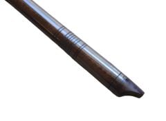 VERNİKLİ AHŞAP DİLSİZ KAVAL BÜYÜK Sİ SOL EL ÜSTTE 78 CM