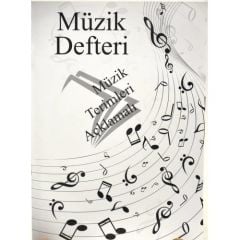 ISBY-004 MÜZİK DEFTERİ MÜZİK TERİMLERİ AÇIKLAMALI