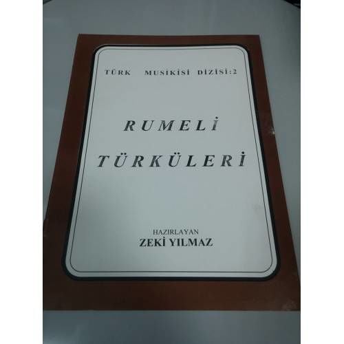 CGM-010 TÜRK MUSIKİSİ DİZİSİ RUMELİ TÜRKÜLERİ