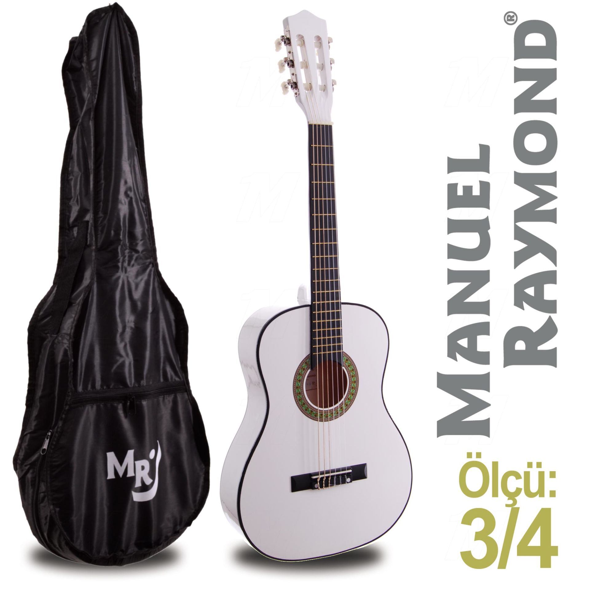 MRC87WH 3/4 Klasik Gitar Junior Beyaz