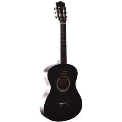 MRC275BKM 4/4 Klasik Gitar Mat Siyah Kılıflı