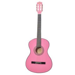 MRC275PNK 4/4 Klasik Gitar Pembe Kılıflı