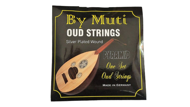 BY MUTİ UD TELİ TAKIM GÜMÜŞ SARGILI