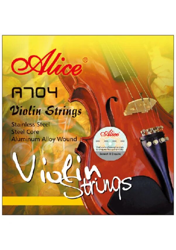 A704 ALİCE KEMAN TELİ ALÜMİNYUM ALAŞIMLI 4/4