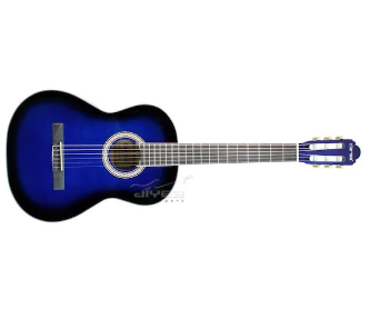 CLARİSS CCG50BL JUNİOR KLASİK GİTAR MAVİ 3/4