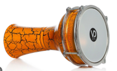 VD-144S VATAN 4 NO ÇATLAK BOYA DARBUKA SİYAH-SARI