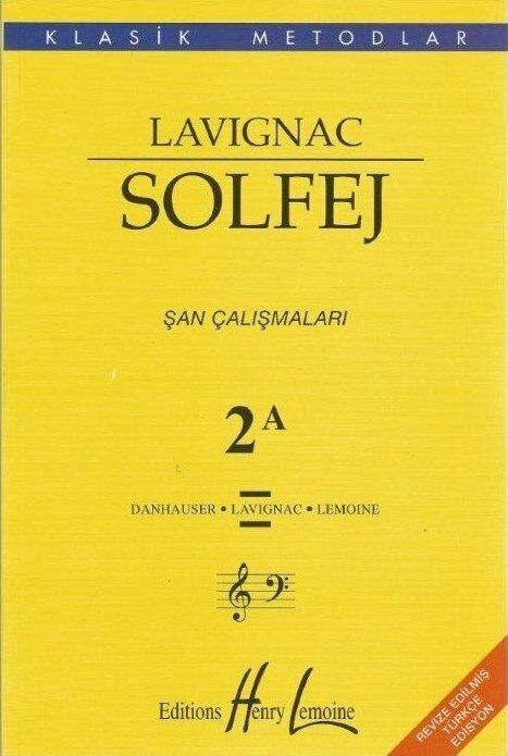 030-PMEM3850 LAVİGNAC KLASİK METODLAR SOLFEJ 2A