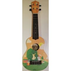 BAT KİNG US-21YW UKULELE SARI