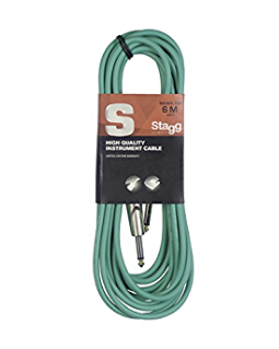 STAGG SGC6DL CGR 6 METRE ENSTRÜMAN KABLOSU MAVİ